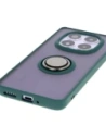 Kup Bizon Case Hybrid Gyűrű Xiaomi Redmi Note 14 Pro 5G / Poco X7 füstös sötétzöld kerettel - BIZ8403 - {ean13} - Sklep Home Screen
