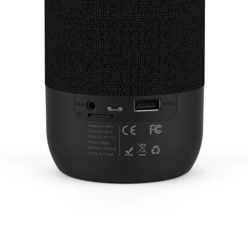 Kup Blitzwolf AIRAUX AA-WM1 kabelloser Lautsprecher, Bluetooth 5.0, TWS, 10W, IPX5 (schwarz) - BLZ232BLK - {ean13} - Sklep Home Screen