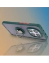 Kup Bizon Case Hybrid Gyűrű Xiaomi Redmi Note 14 Pro 5G / Poco X7 füstös sötétzöld kerettel - BIZ8403 - {ean13} - Sklep Home Screen