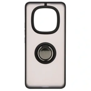 Kup Bizon Case Hybrid Ring Xiaomi Redmi Note 14 Pro 5G / Poco X7 fumuriu cu un cadru negru - BIZ8404 - {ean13} - Sklep Home Screen