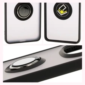 Kup Bizon Case Hybrid Ring Xiaomi Redmi Note 14 Pro 5G / Poco X7 füstös fekete kerettel - BIZ8404 - {ean13} - Sklep Home Screen
