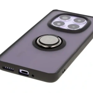 Kup Bizon Case Hybrid Ring Xiaomi Redmi Note 14 Pro 5G / Poco X7 füstös fekete kerettel - BIZ8404 - {ean13} - Sklep Home Screen