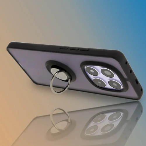 Kup Bizon Case Hybrid Ring Xiaomi Redmi Note 14 Pro 5G / Poco X7 füstös fekete kerettel - BIZ8404 - {ean13} - Sklep Home Screen