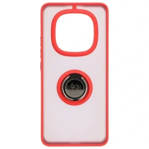 Kup Bizon Case Hybrid Ring Xiaomi Redmi Note 14 Pro 5G / Poco X7 füstös piros kerettel - BIZ8405 - {ean13} - Sklep Home Screen