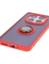 Kup Bizon Case Hybrid Ring Xiaomi Redmi Note 14 Pro 5G / Poco X7 füstös piros kerettel - BIZ8405 - {ean13} - Sklep Home Screen