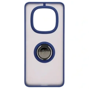 Kup Bizon Case Hybrid Ring Xiaomi Redmi Note 14 Pro 5G / Poco X7 fumuriu cu un cadru albastru închis - BIZ8406 - {ean13} - Sklep Home Screen