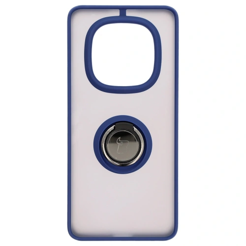 Kup Bizon Case Hybrid Ring Xiaomi Redmi Note 14 Pro 5G / Poco X7 füstös sötétkék kerettel - BIZ8406 - {ean13} - Sklep Home Screen