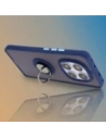 Kup Bizon Case Hybrid Ring Xiaomi Redmi Note 14 Pro 5G / Poco X7 füstös sötétkék kerettel - BIZ8406 - {ean13} - Sklep Home Screen