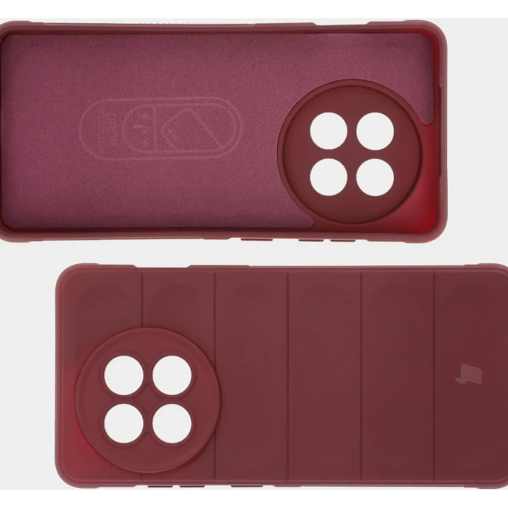 Pancerne etui Bizon Case Tur do OnePlus 13R ciemnofioletowe