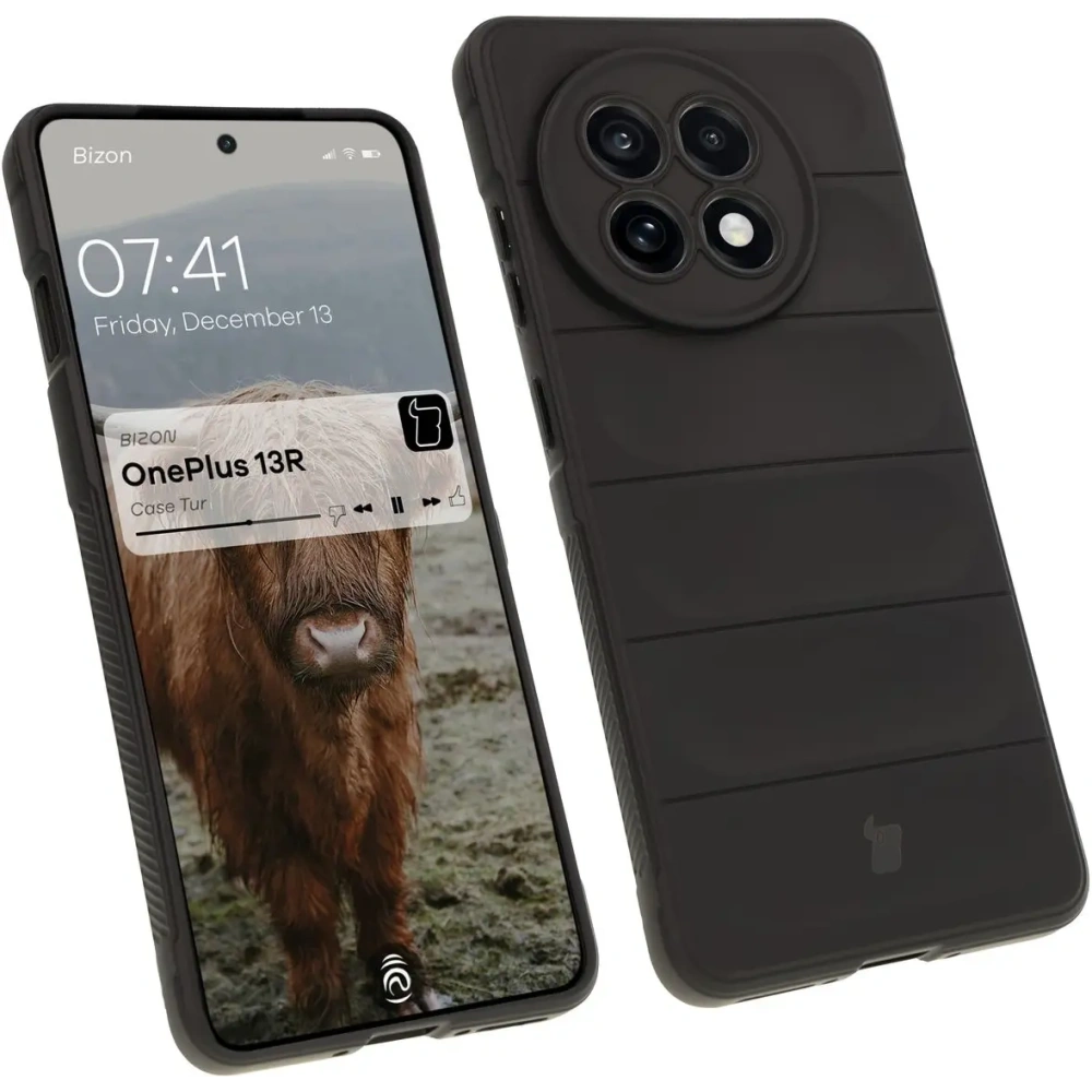 Pancerne etui Bizon Case Tur do OnePlus 13R czarne