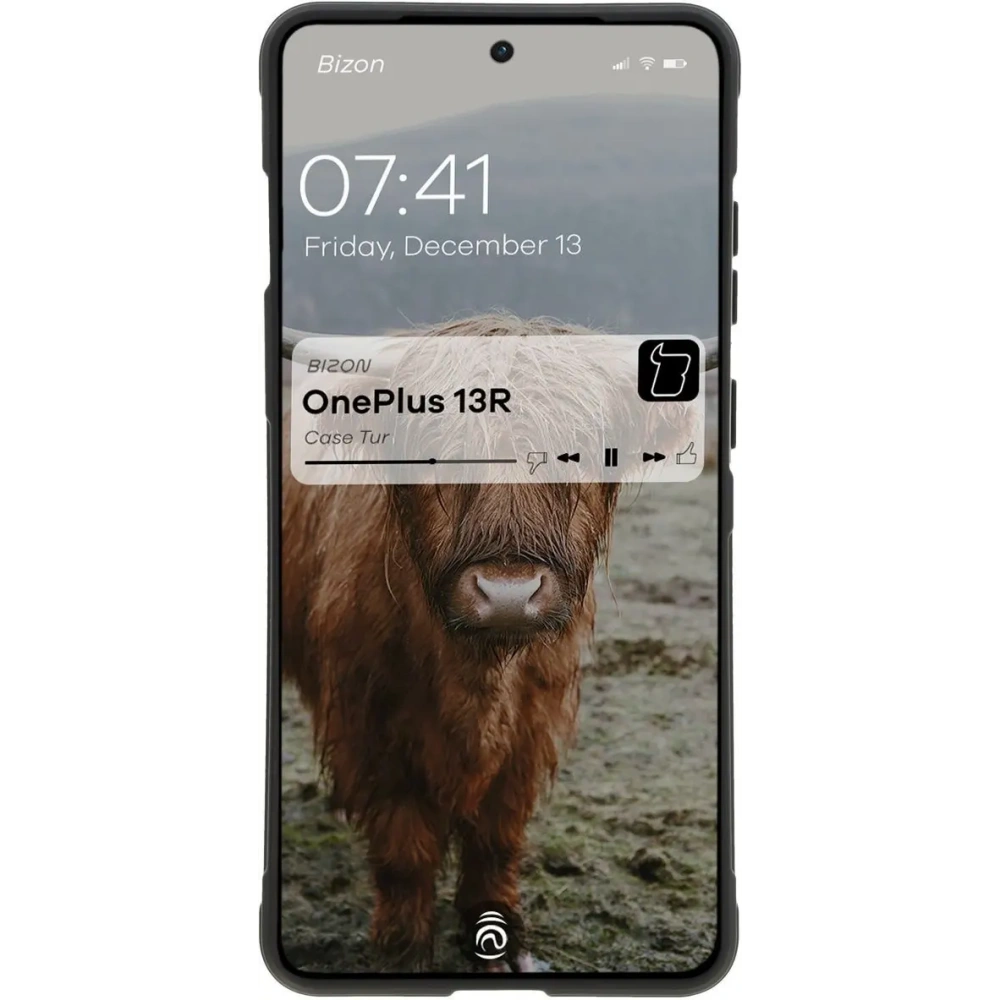 Pancerne etui Bizon Case Tur do OnePlus 13R czarne