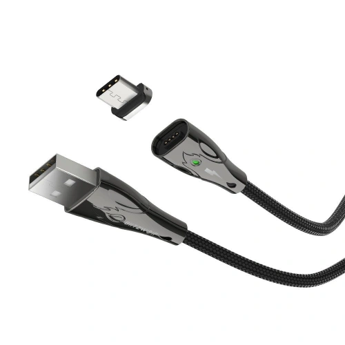Kup Magnetický kabel USB-C Blitzwolf BW-TC20, 3A, 1,8m (černý) - BLZ234BLK - {ean13} - Sklep Home Screen