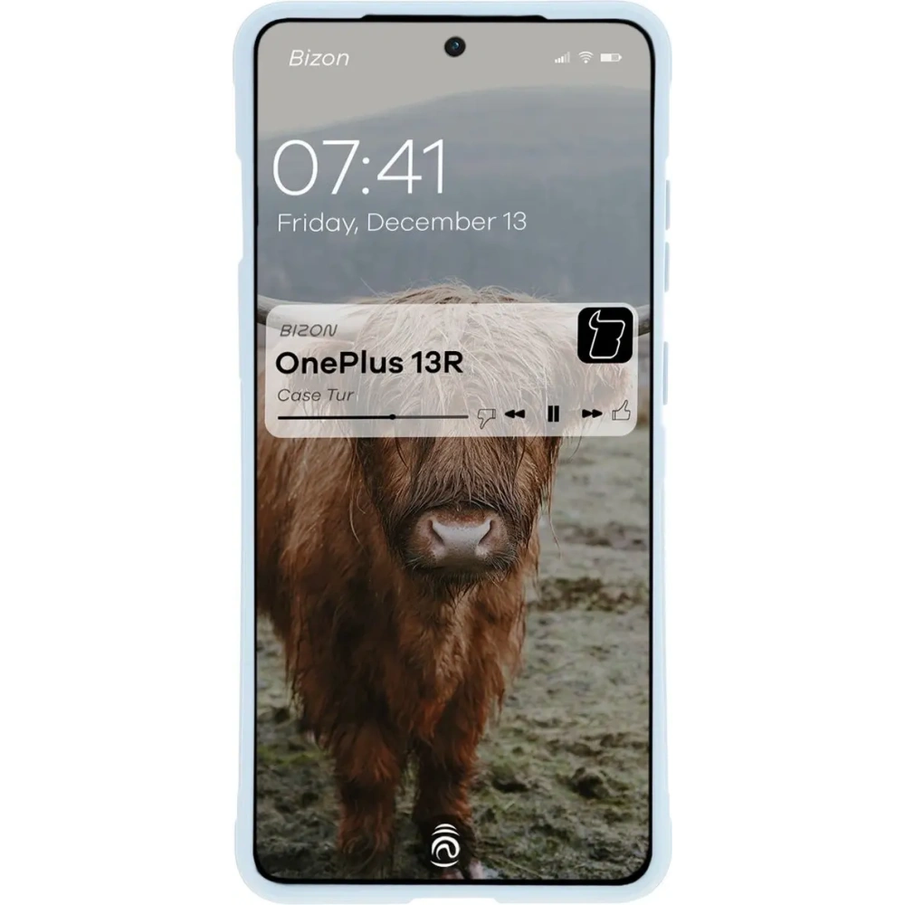 Pancerne etui Bizon Case Tur do OnePlus 13R jasnoniebieskie