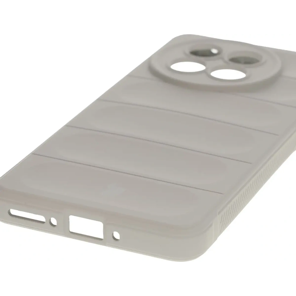 Pancerne etui Bizon Case Tur do OnePlus 13R jasnoszare