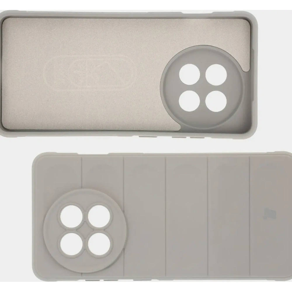 Pancerne etui Bizon Case Tur do OnePlus 13R jasnoszare