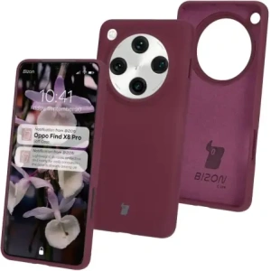 Kup Bizon Soft Case Oppo Find X8 Pro sötét lila - BIZ8414 - {ean13} - Sklep Home Screen