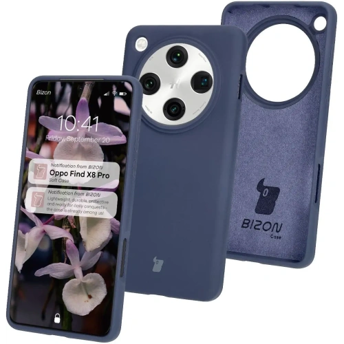 Kup Silikonový obal Bizon Soft Case pro Oppo Find X8 Pro tmavě modrý - BIZ8415 - {ean13} - Sklep Home Screen