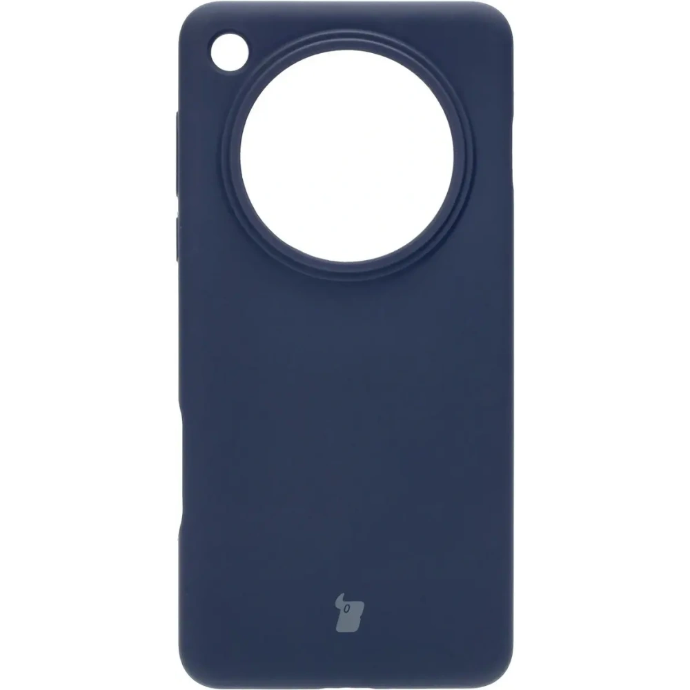 Silikonowe etui Bizon Soft Case do Oppo Find X8 Pro ciemnoniebieskie