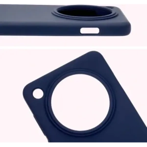 Silikonový obal Bizon Soft Case pro Oppo Find X8 Pro tmavě modrý