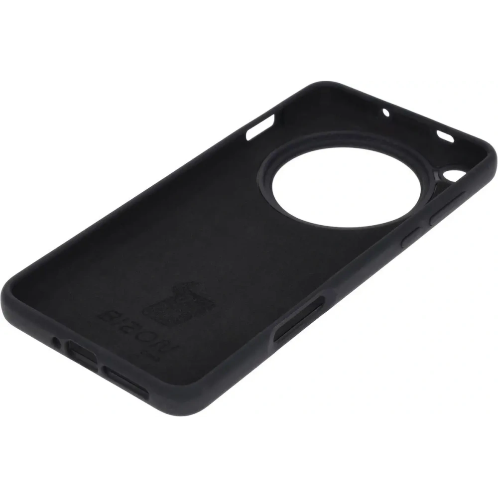 Silikonowe etui Bizon Soft Case do Oppo Find X8 Pro czarne