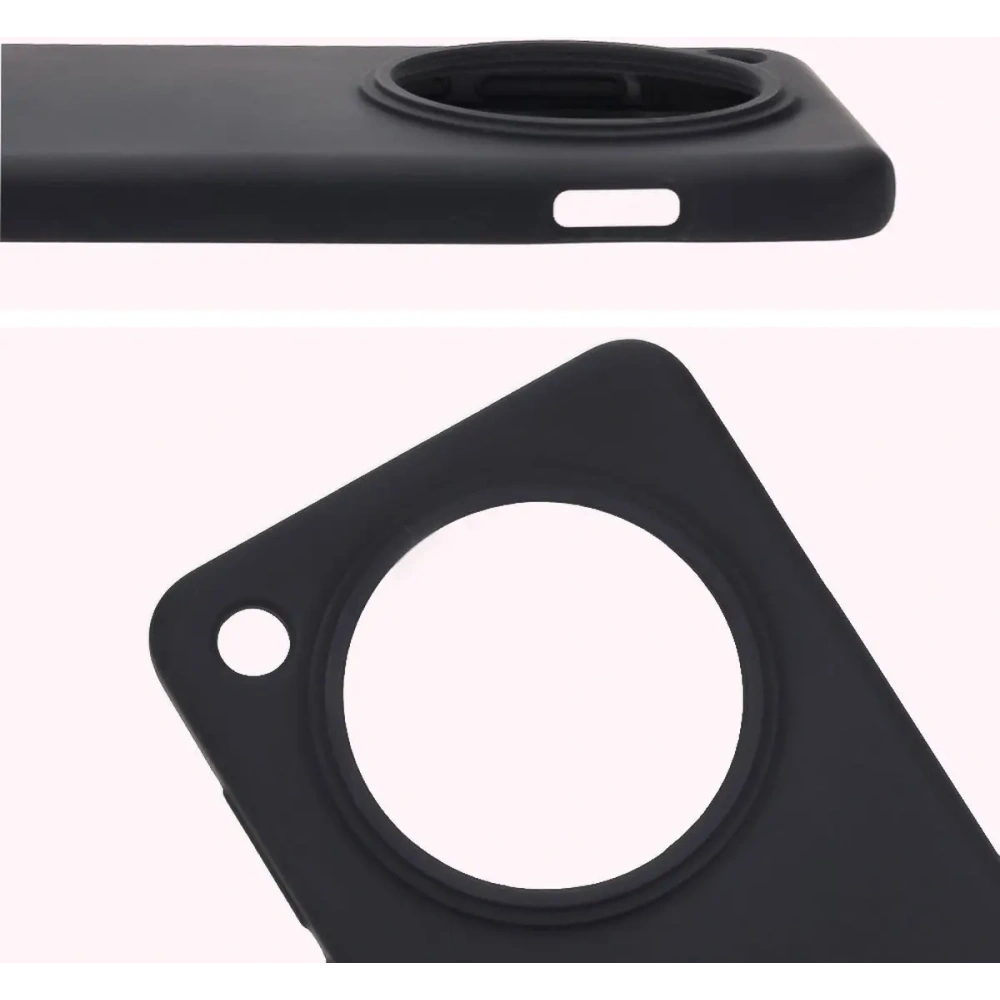 Silikonowe etui Bizon Soft Case do Oppo Find X8 Pro czarne