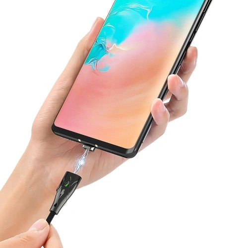 Kup Magnetický kabel USB-C Blitzwolf BW-TC20, 3A, 1m (červený) - BLZ235RED - {ean13} - Sklep Home Screen