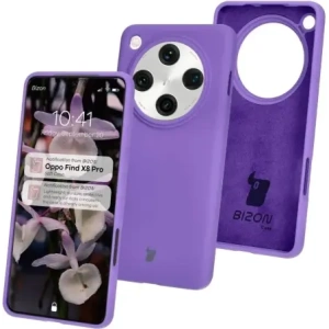 Kup Silikonový obal Bizon Soft Case pro Oppo Find X8 Pro fialový - BIZ8418 - {ean13} - Sklep Home Screen