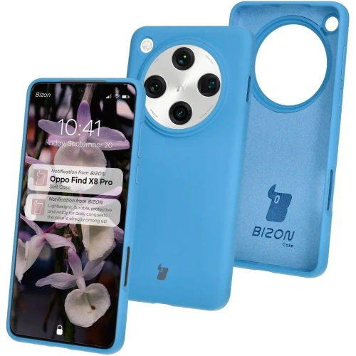 Kup Silikonový obal Bizon Soft Case pro Oppo Find X8 Pro modrý - BIZ8419 - {ean13} - Sklep Home Screen