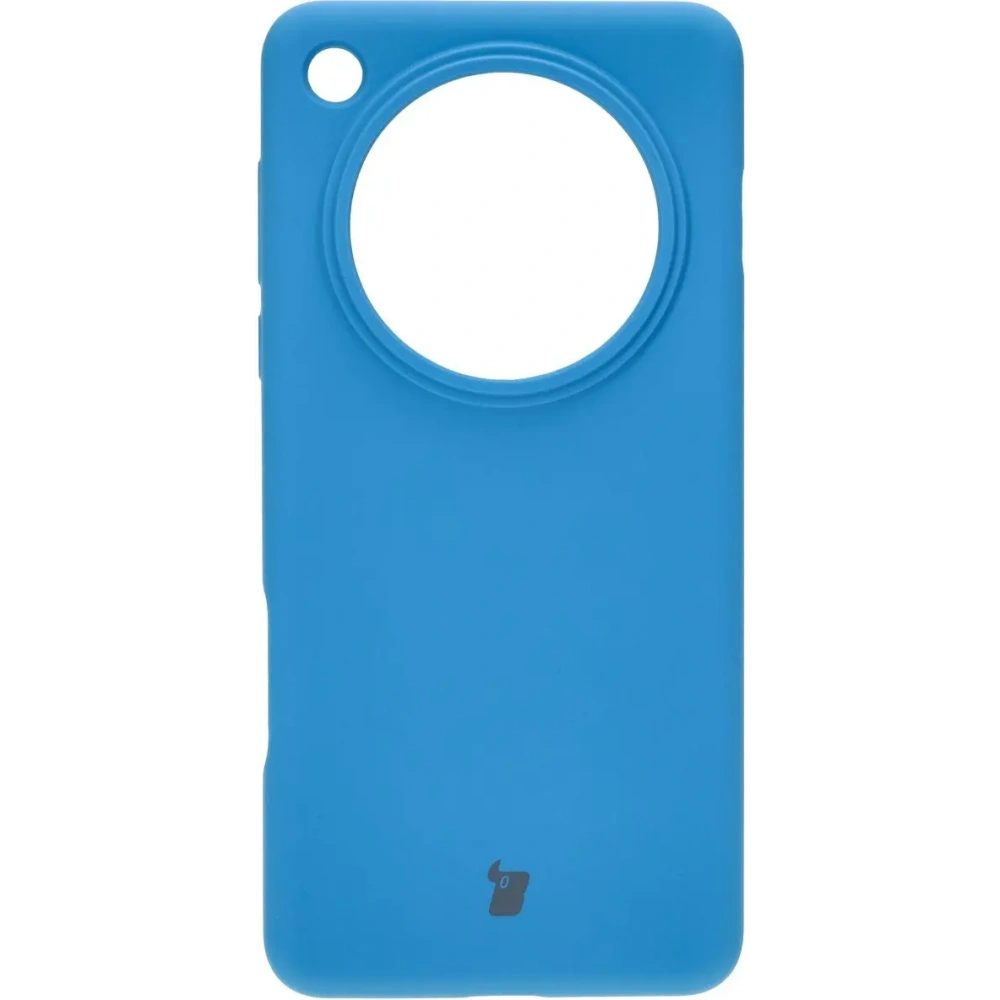 Silikonowe etui Bizon Soft Case do Oppo Find X8 Pro niebieskie