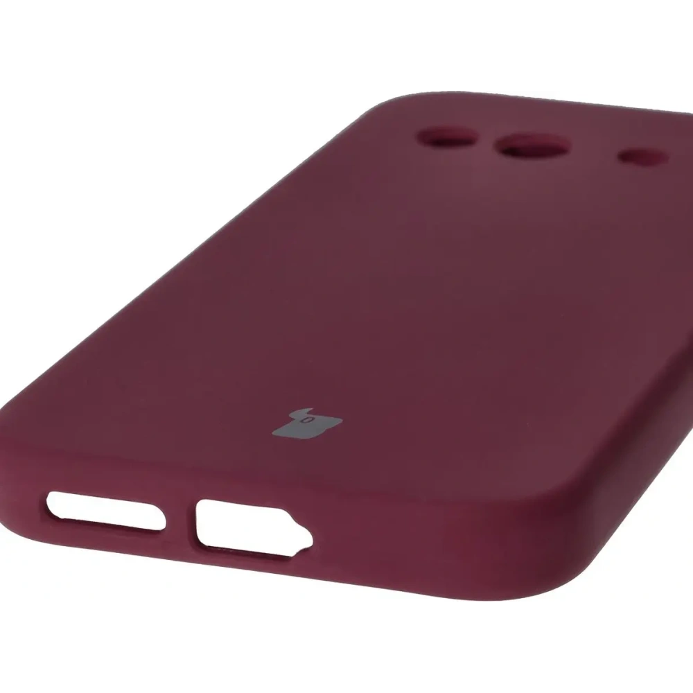 Silikonowe etui Bizon Soft Case do Google Pixel 9a ciemnofioletowe