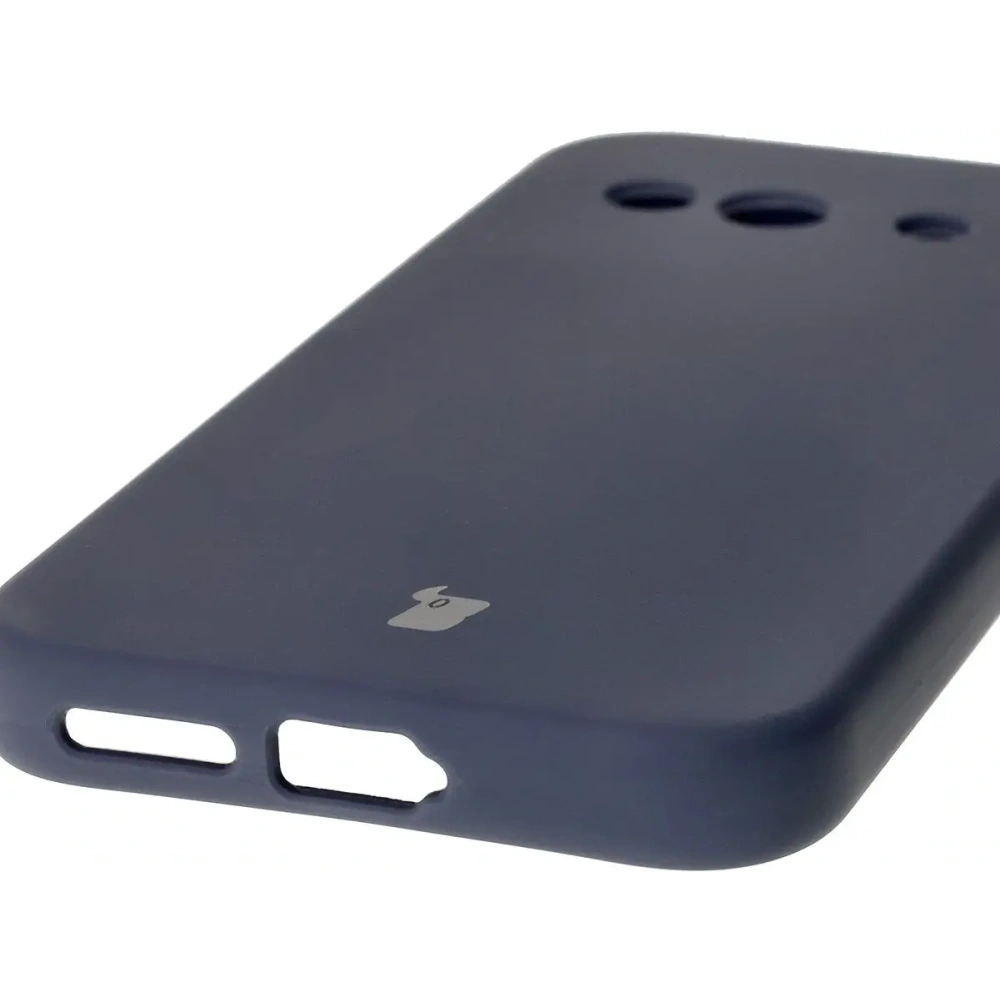 Silikonowe etui Bizon Soft Case do Google Pixel 9a ciemnoniebieskie