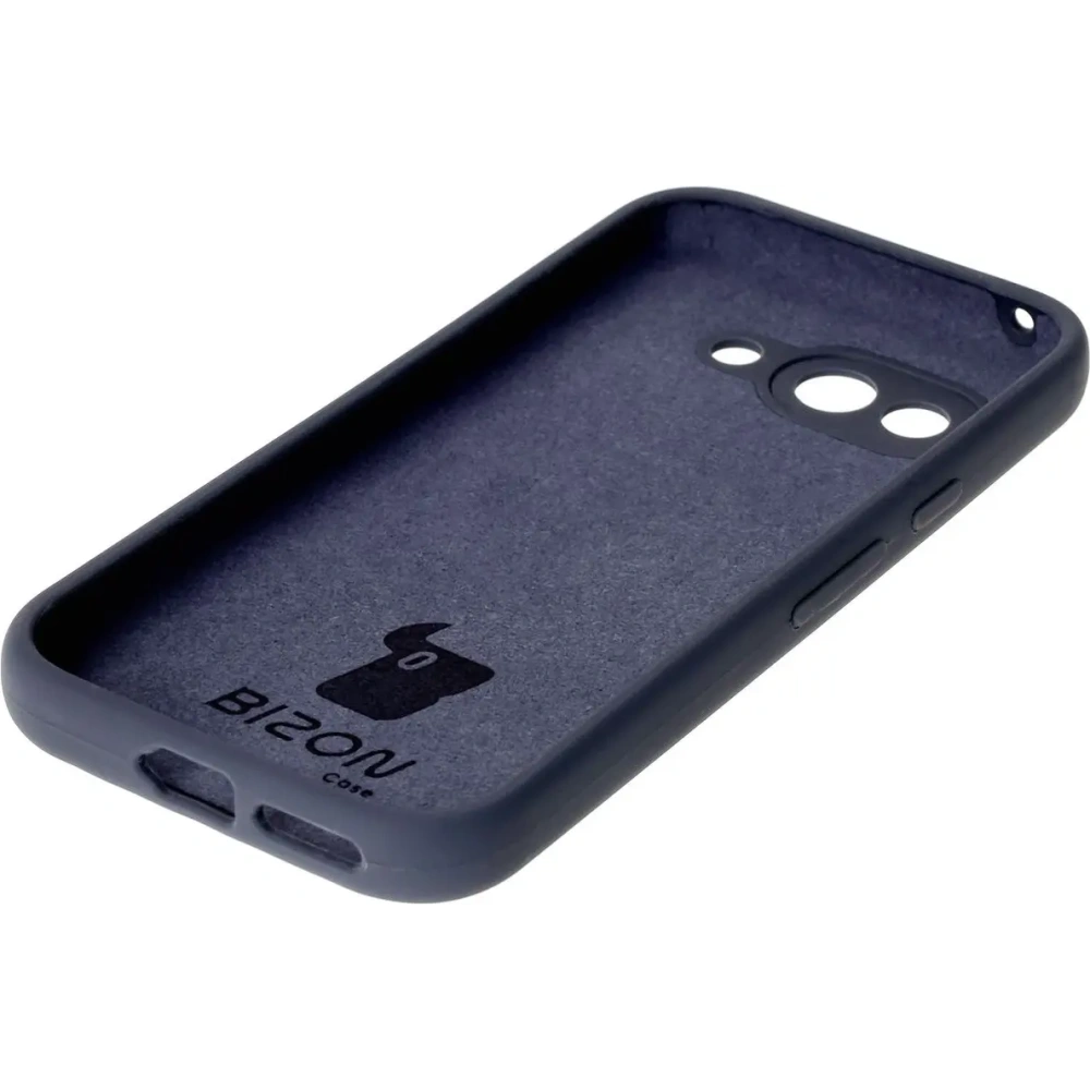 Silikonowe etui Bizon Soft Case do Google Pixel 9a ciemnoniebieskie