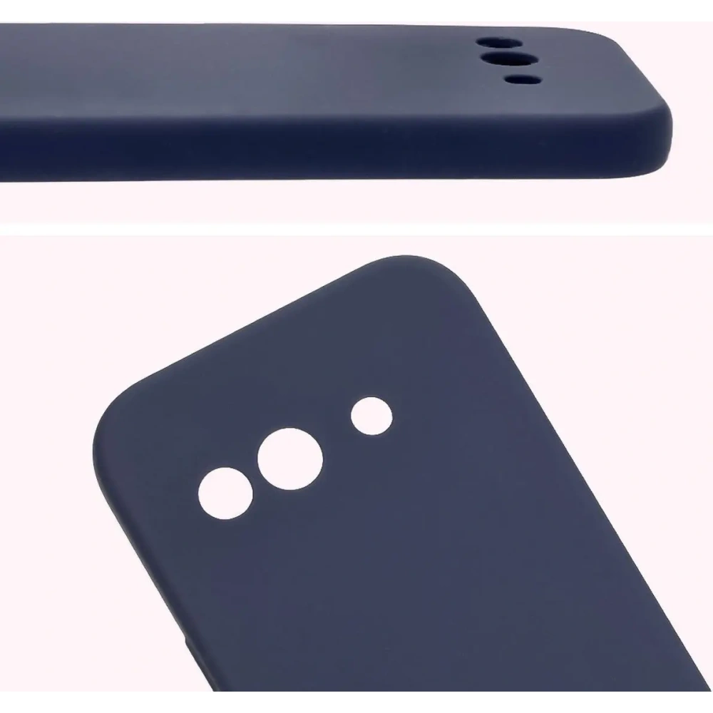 Silikonowe etui Bizon Soft Case do Google Pixel 9a ciemnoniebieskie