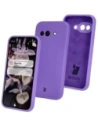 Bizon Soft Case Google Pixel 9a purple