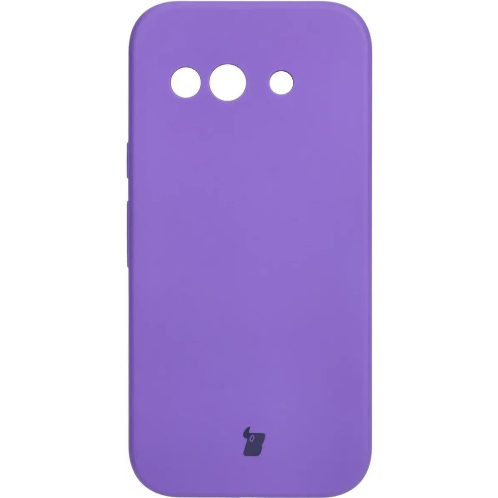 Silikonowe etui Bizon Soft Case do Google Pixel 9a fioletowe
