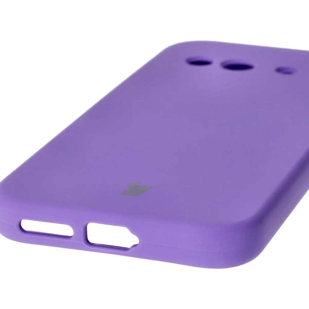 Silikonowe etui Bizon Soft Case do Google Pixel 9a fioletowe