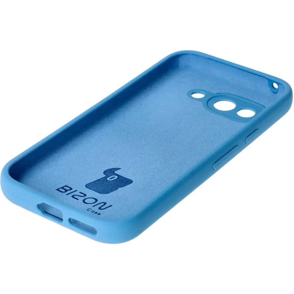 Silikonowe etui Bizon Soft Case do Google Pixel 9a niebieskie