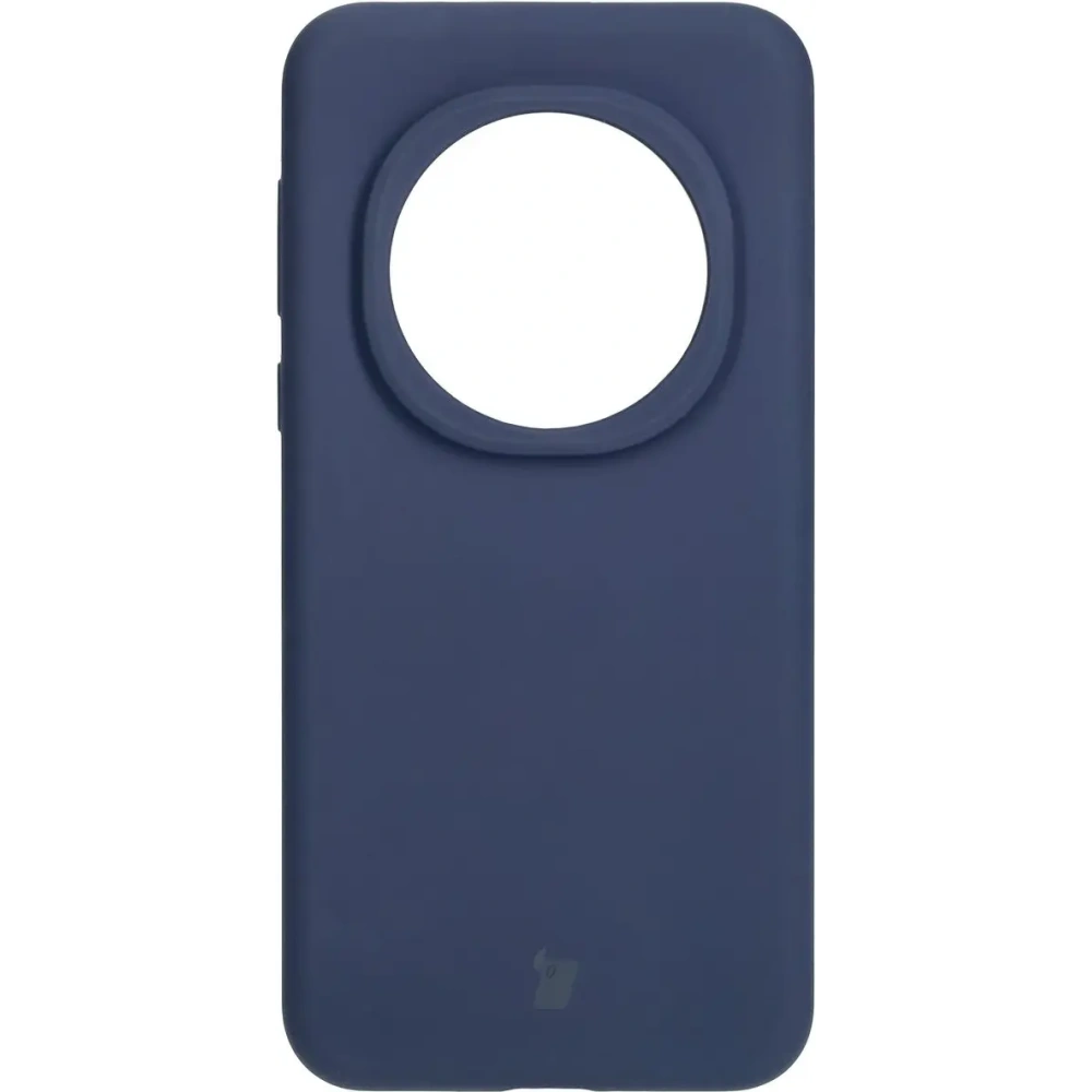 Silikonowe etui Bizon Soft Case do Honor Magic7 Pro ciemnoniebieskie