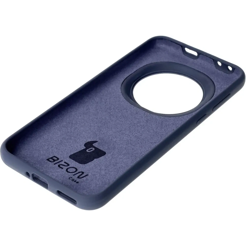 Silikonowe etui Bizon Soft Case do Honor Magic7 Pro ciemnoniebieskie