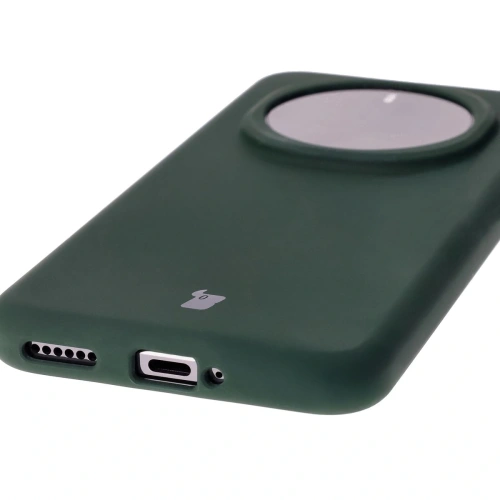 Kup Silikonowe etui Bizon Soft Case do Honor Magic7 Pro ciemnozielone - BIZ8428 - {ean13} - Sklep Home Screen