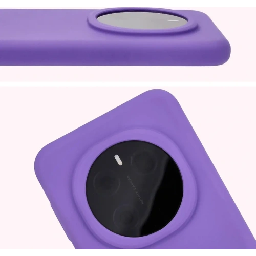 Kup Silikonowe etui Bizon Soft Case do Honor Magic7 Pro fioletowe - BIZ8430 - {ean13} - Sklep Home Screen