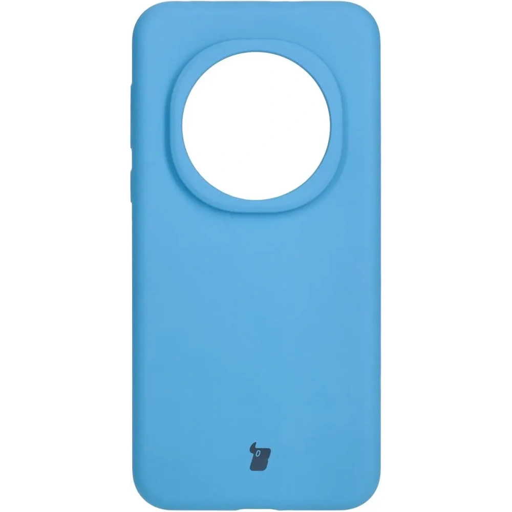 Silikonowe etui Bizon Soft Case do Honor Magic7 Pro niebieskie