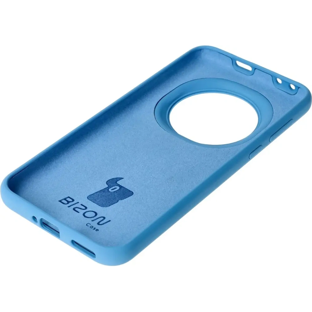 Silikonowe etui Bizon Soft Case do Honor Magic7 Pro niebieskie