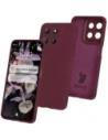 Bizon Soft Case Motorola Moto G15 / G15 Power sötétlila