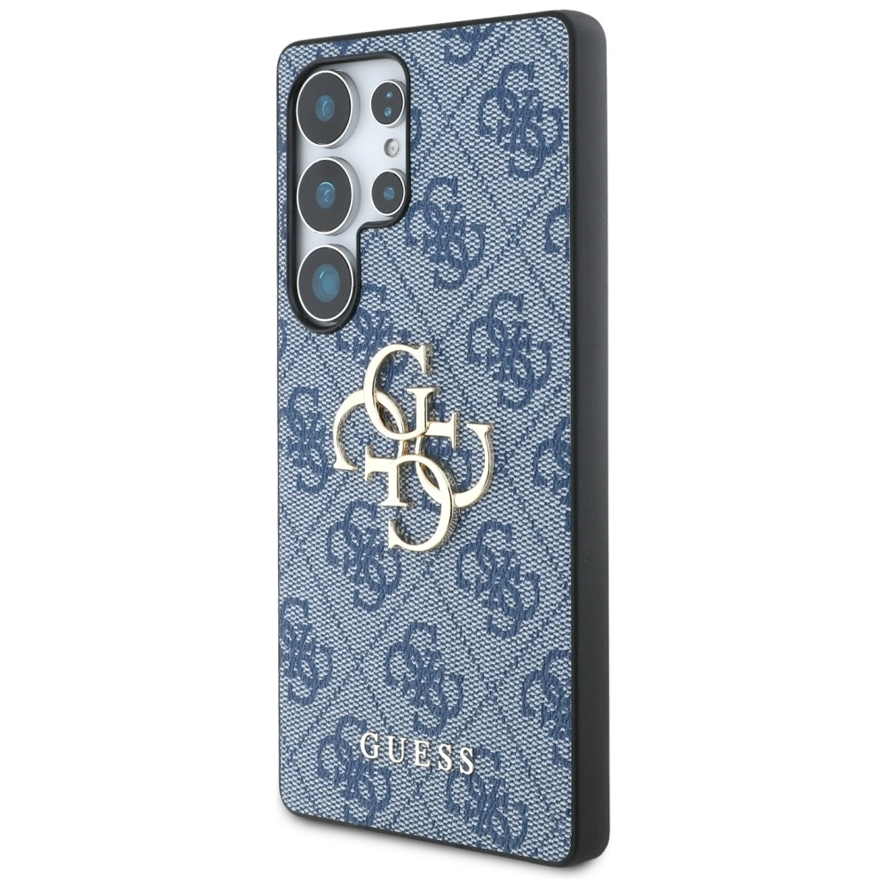 Etui Guess Big 4G Logo Classic Logo do Samsung Galaxy S25 Ultra niebieski