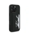 Kup Karl Lagerfeld HC Geprägtes PU Kartenfach Metall-Signatur Apple iPhone 16 Pro schwarz - KLD21896 - {ean13} - Sklep Home Screen