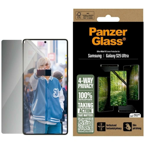 Kup Szkło prywatyzujące PanzerGlass Eco Matrix Ultra-Wide Fit do Samsung Galaxy S25 Ultra - PZG825 - {ean13} - Sklep Home Screen