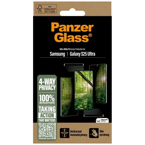 Kup Szkło prywatyzujące PanzerGlass Eco Matrix Ultra-Wide Fit do Samsung Galaxy S25 Ultra - PZG825 - {ean13} - Sklep Home Screen