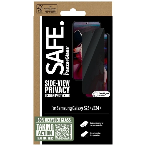 Buy SAFE by PanzerGlass Ultra-Wide Fit Samsung Galaxy S25+ Plus - PZG829 - {ean13} - Home Screen Store Europe