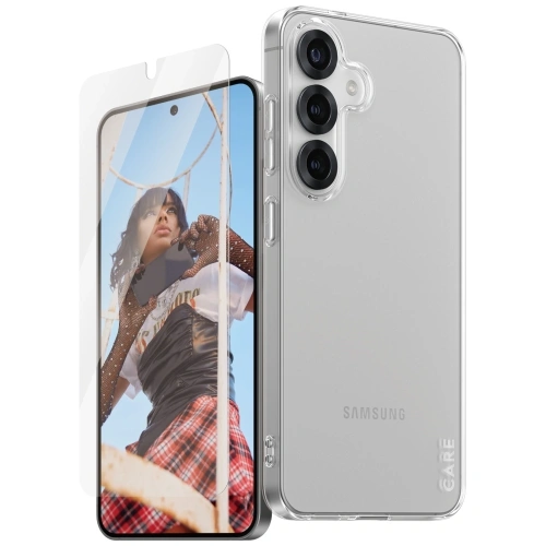 Kup CARE de PanzerGlass Husa 2-in-1 + kit de sticlă pentru ecran Samsung Galaxy S25 - PZG830 - {ean13} - Sklep Home Screen